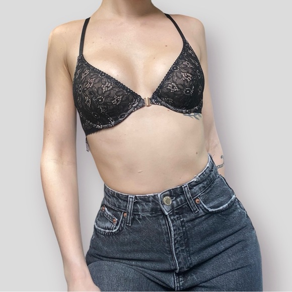 Victoria’s secret black lace underwire bralette - Picture 1 of 6